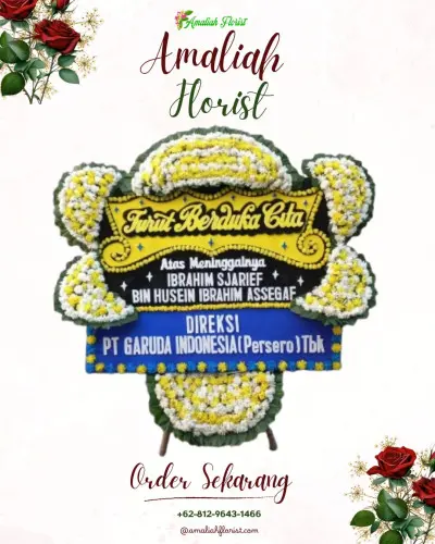 Papan Bunga Duka di Medewi